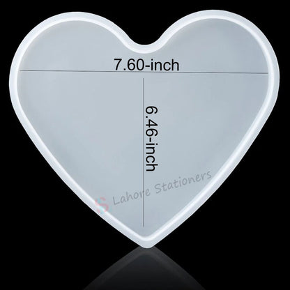 Heart Silicone Mold for Resin & Candle Making
