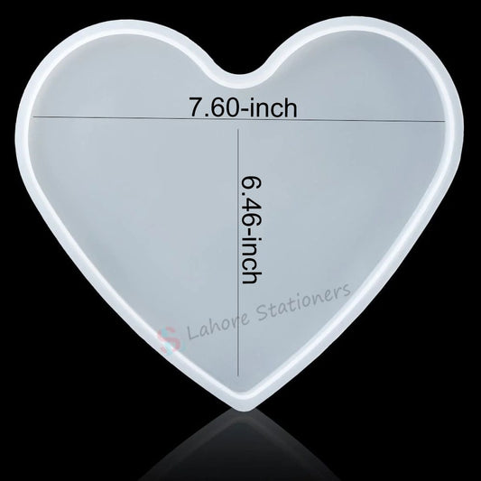 Heart Silicone Mold for Resin & Candle Making
