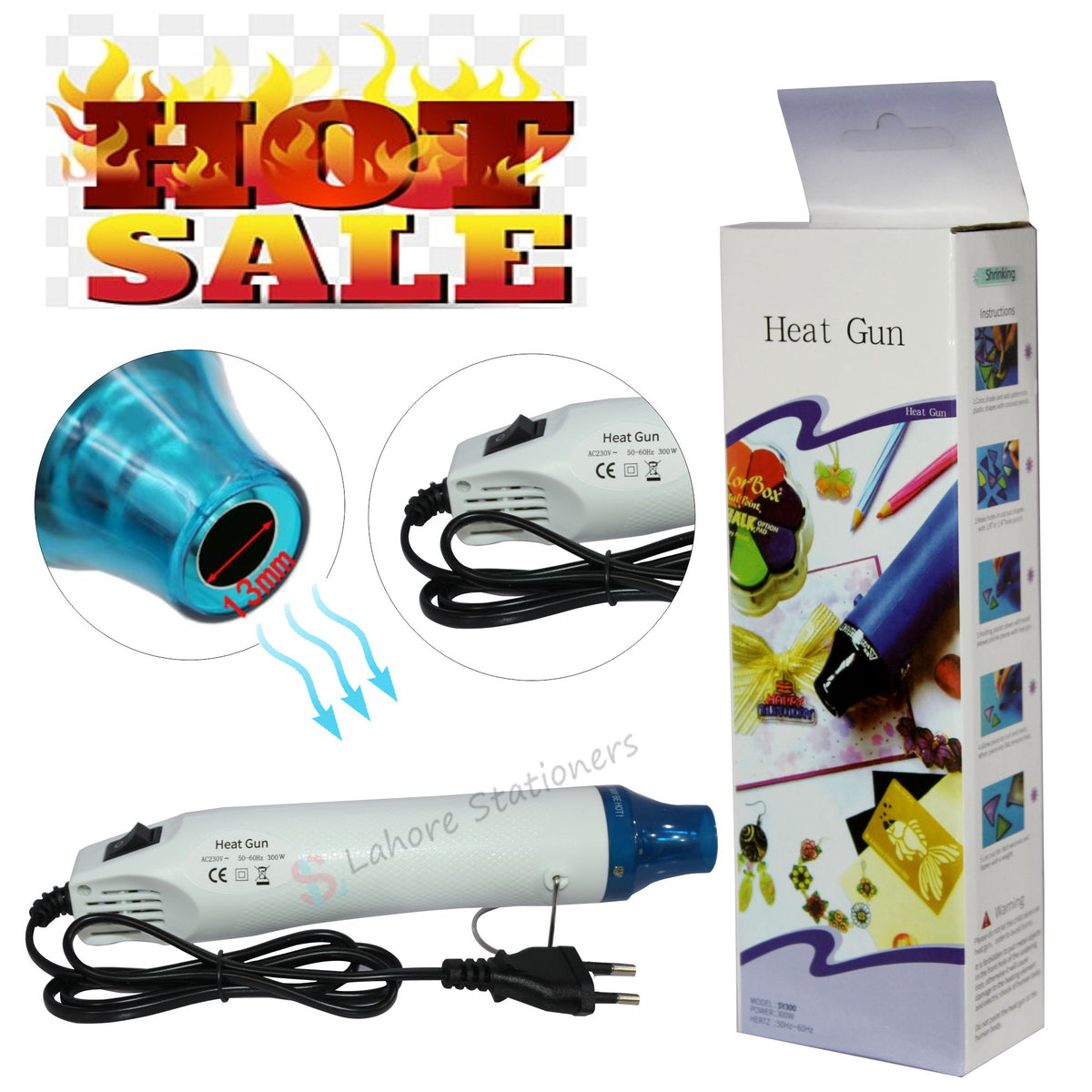 Mini Heat Gun for Resin Art DIY Craft Tool – Lahore Stationers