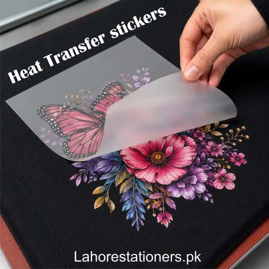 Heat Transfer Stickers Transfer Decals for Wood, Furniture, Plastic, Glass, Metal & Fabric