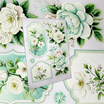 Heat Transfer Stickers Transfer Decals for Wood, Furniture, Plastic, Glass, Metal & Fabric