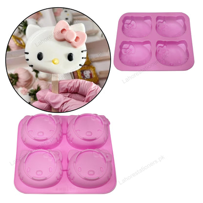 Hello Kitty Cartoon Cat Silicone Mold – DIY Chocolate, Resin & Craft Mold