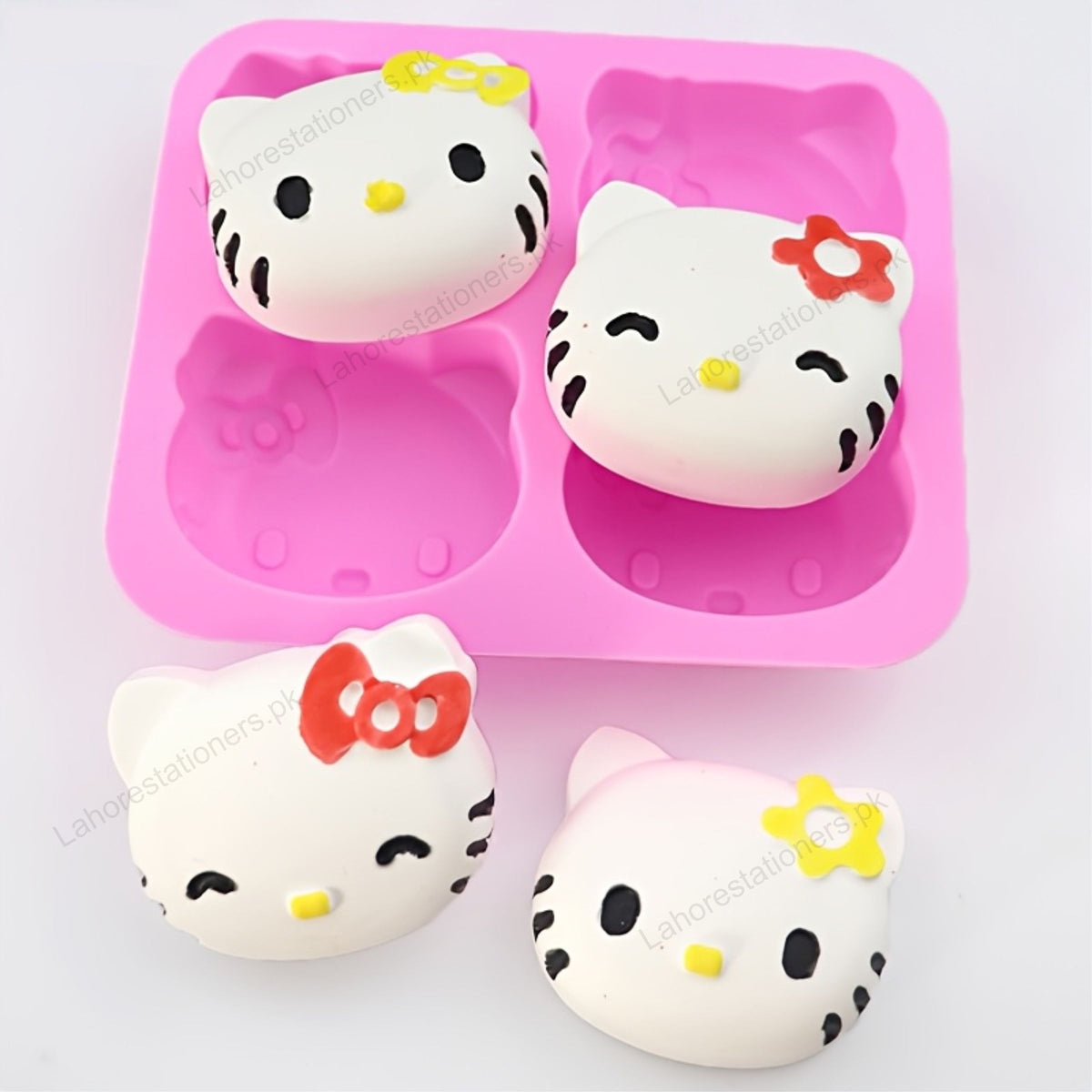 Hello Kitty Cartoon Cat Silicone Mold – DIY Chocolate, Resin & Craft Mold