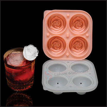 Silicone Rose Mold Candle Making & Ice Cube Tray