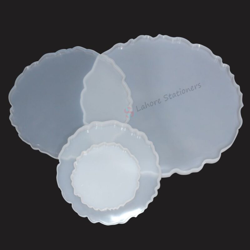 Irregular Round Nikah Tray Silicon Mold Different size available