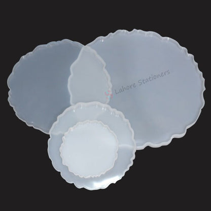 Irregular Round Nikah Tray Silicon Mold Different size available