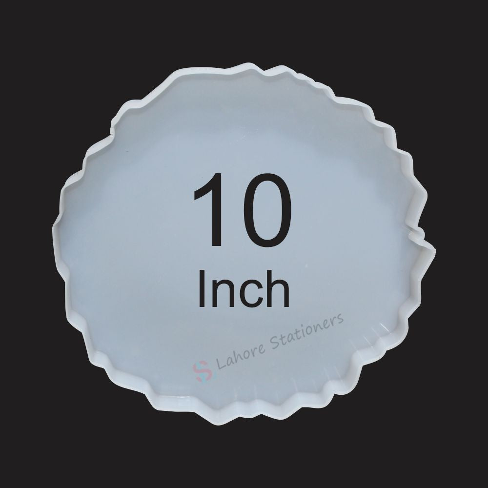 Irregular Round Nikah Tray Silicon Mold Different size available