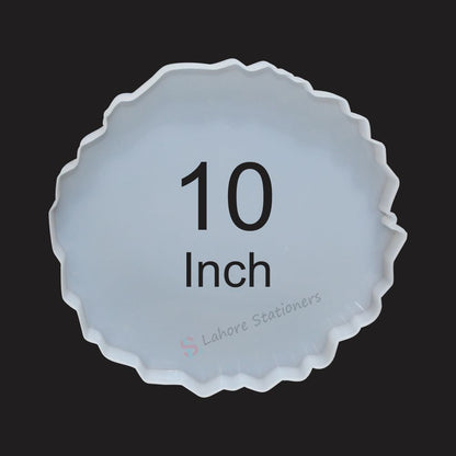 Irregular Round Nikah Tray Silicon Mold Different size available