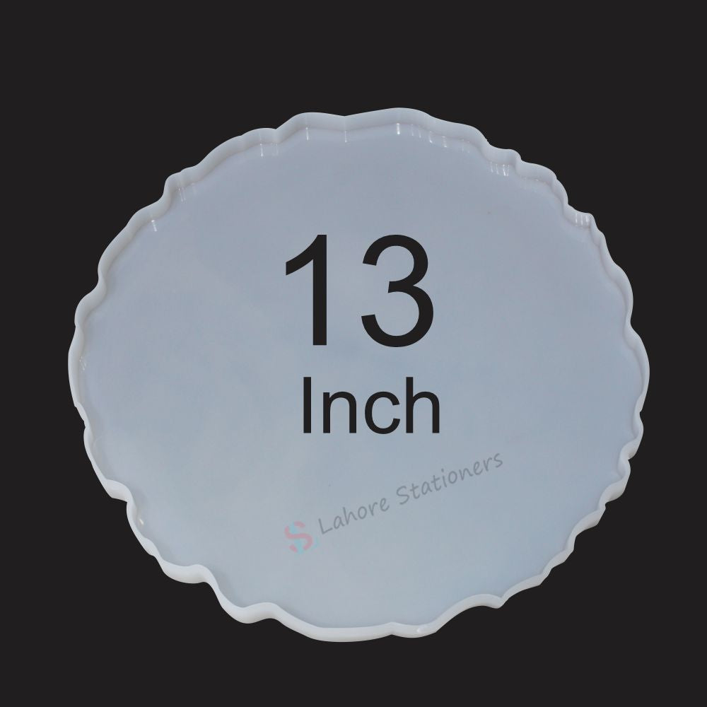 Irregular Round Nikah Tray Silicon Mold Different size available