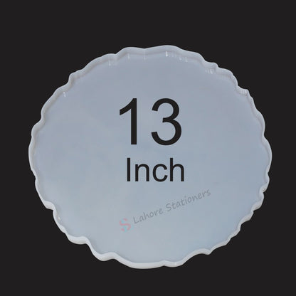 Irregular Round Nikah Tray Silicon Mold Different size available