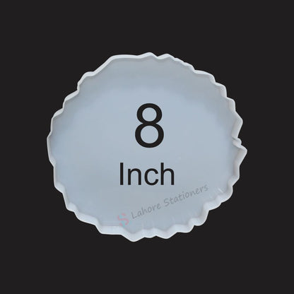 Irregular Round Nikah Tray Silicon Mold Different size available