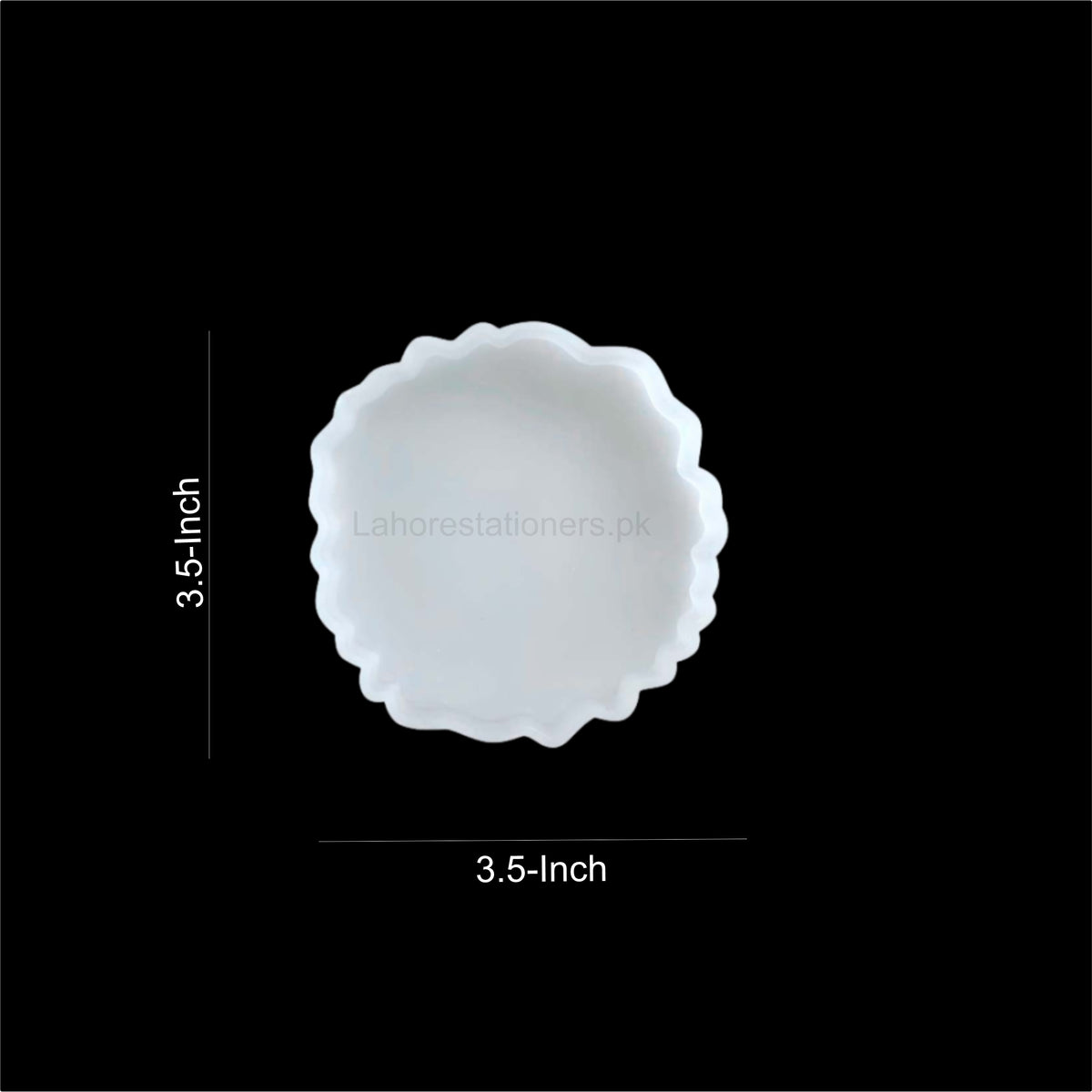 Irregular Circle Silicone Tray Mold – 3.5 Inch Resin & DIY Craft Mold