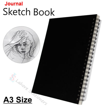 Journal Sketch Book Spiraled Binding