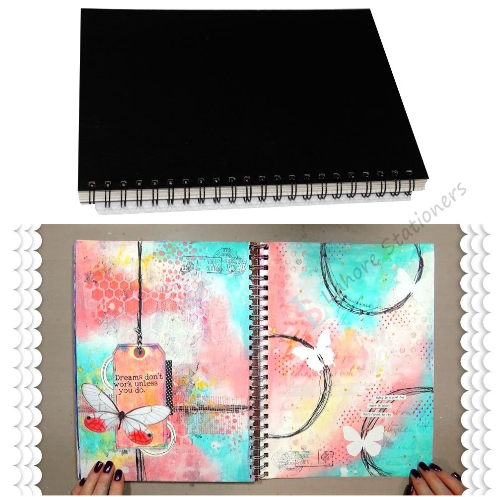 Journal Sketch Book Spiraled Binding