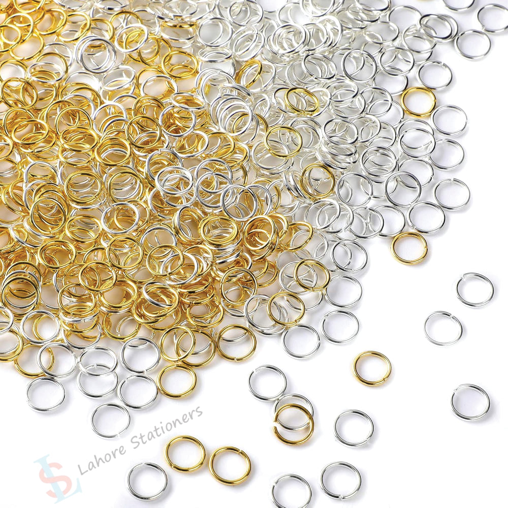 Metal Jump Rings for Jewelry 4mm