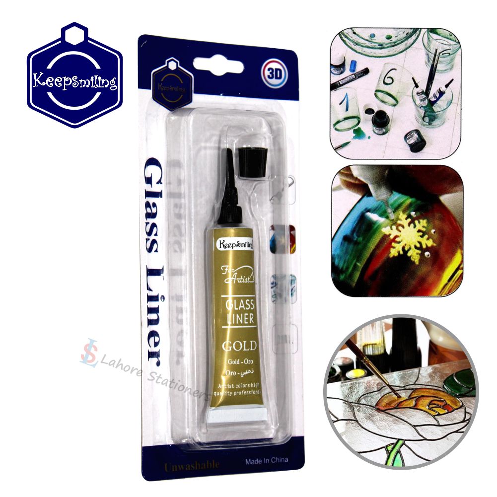 Keep Smiling Glass Liner 3D, 21ml Unwashable