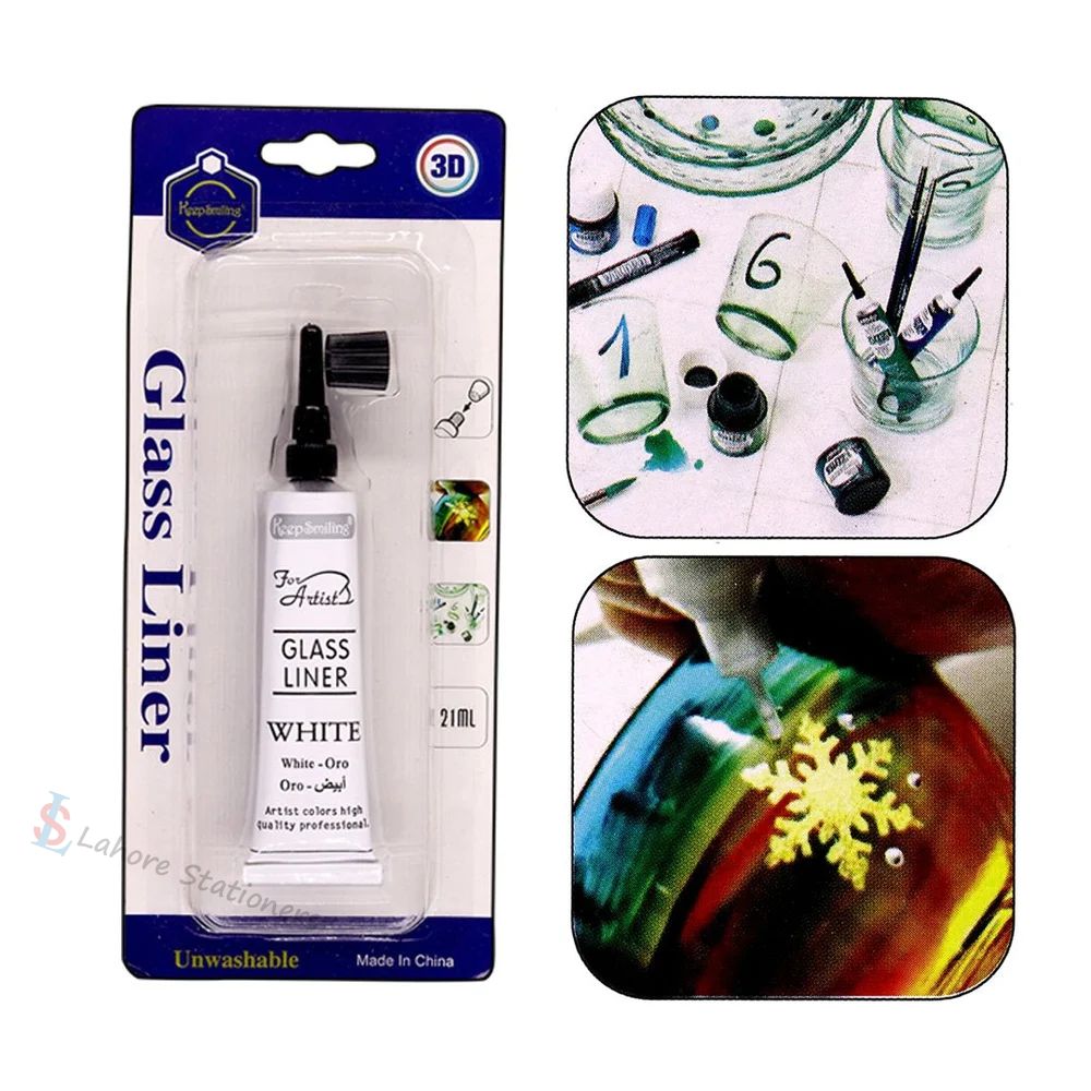 Keep Smiling Glass Liner 3D, 21ml Unwashable