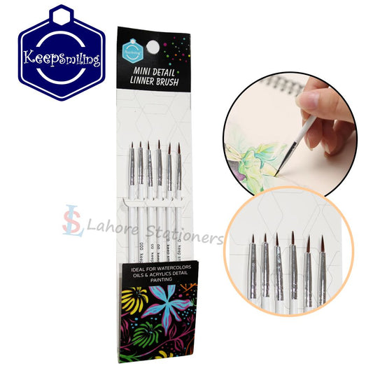 Keep Smiling Mini Detail Liner Brushes