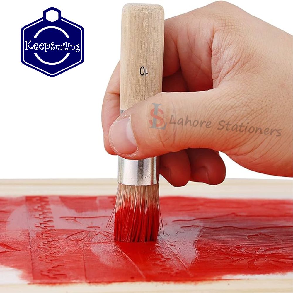 Keep Smiling Stencil Brushes Set Pack Of 3