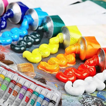 Keep Smiling Oil Paint 12 Shades,12ml Tubes