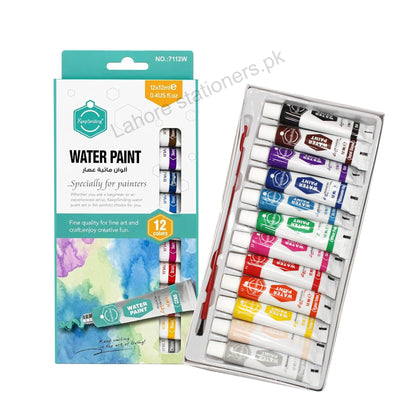 Keep Smiling Water Colours 12 Shades Tube 12ml