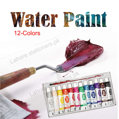 Keep Smiling Water Colours 12 Shades Tube 12ml