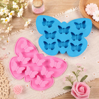 Kiddo Art Butterfly Silicone Mold for Chocolate, Candy, Soap, Resin & Crafts