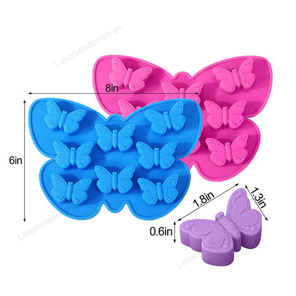Kiddo Art Butterfly Silicone Mold for Chocolate, Candy, Soap, Resin & Crafts
