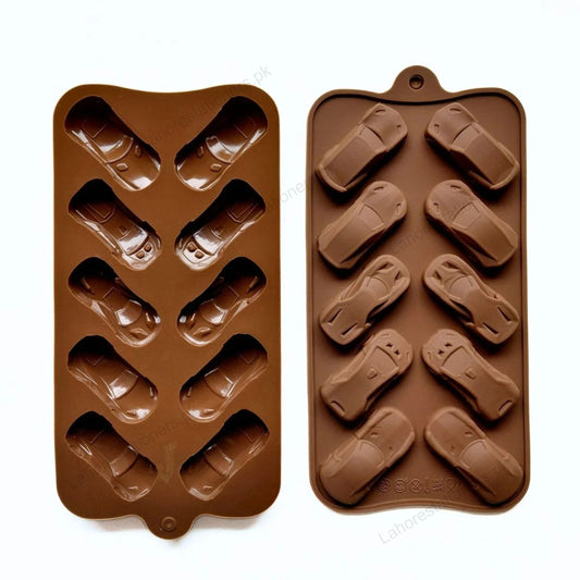 Kiddo Art Mini Car Shape Silicone Mold Chocolate, Candy, Cake Decoration & DIY Crafts