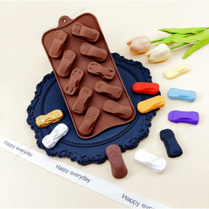 Kiddo Art Mini Car Shape Silicone Mold Chocolate, Candy, Cake Decoration & DIY Crafts