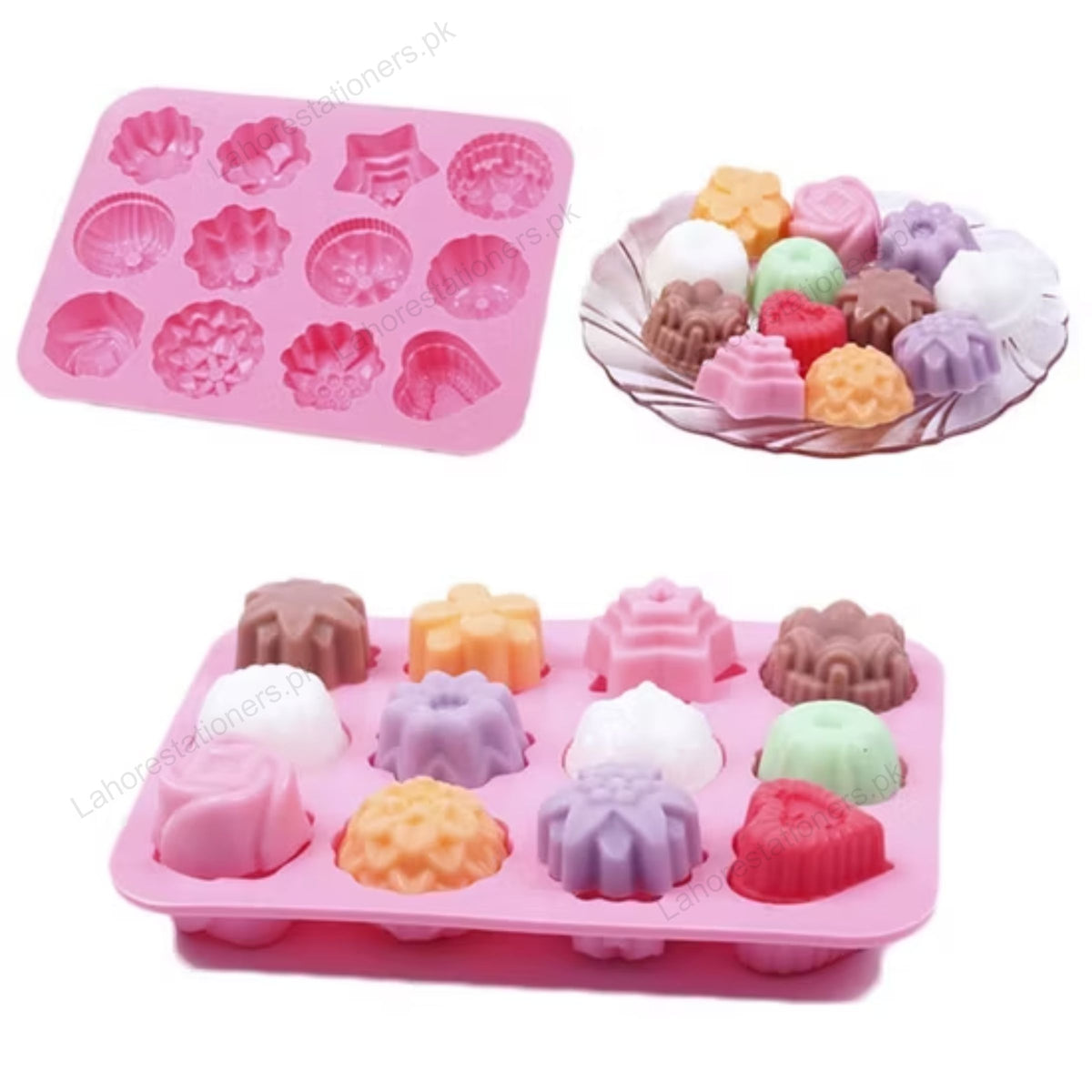 Kiddo Art Round Texture Silicone Mold for Resin, Soap, Plaster, Clay & Crafts