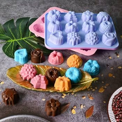 Kiddo Art Round Texture Silicone Mold for Resin, Soap, Plaster, Clay & Crafts