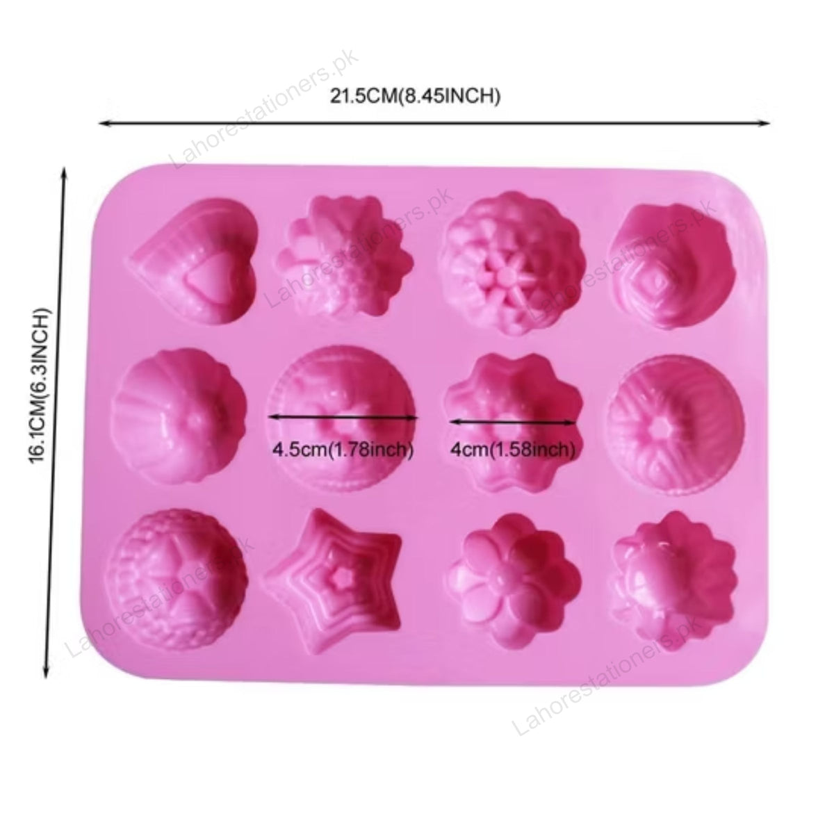 Kiddo Art Round Texture Silicone Mold for Resin, Soap, Plaster, Clay & Crafts