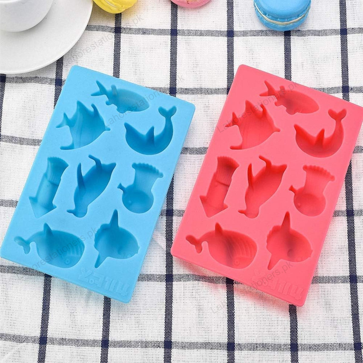 Kiddo Art Sea Animals Silicone Mold for Chocolate, Resin, Soap, Plaster & Crafts