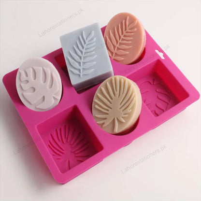 Kiddo Art Soap & Candle Silicone Mold – Round Decorative Shapes for Soap, Wax, Resin & Crafts