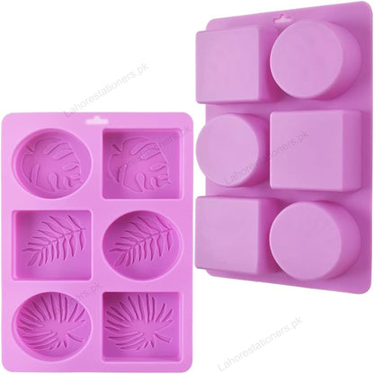 Kiddo Art Soap & Candle Silicone Mold – Round Decorative Shapes for Soap, Wax, Resin & Crafts