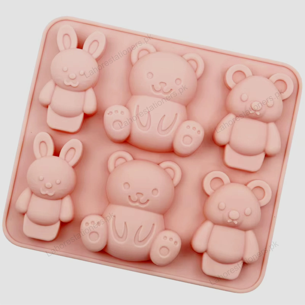 Kiddo Art Teddy Bear Silicone Mold – Multi-Cavity Mold for Chocolate, Candy, Soap, Resin & Crafts