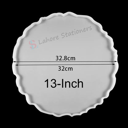 13 inch Nikah Tray Silicone Mold with Handle Set