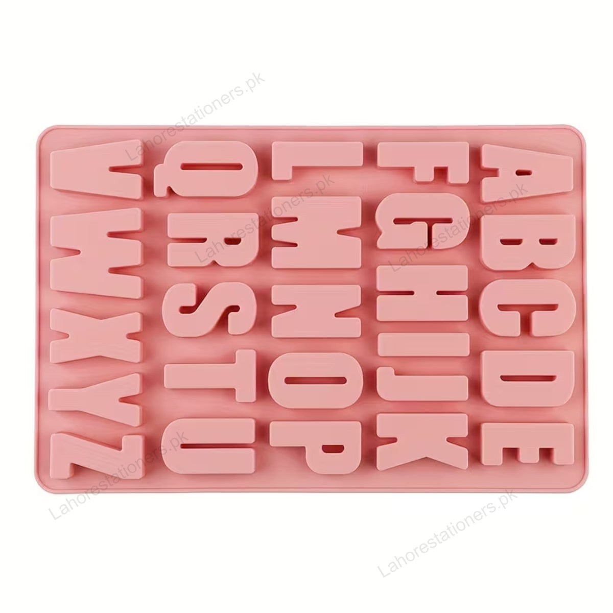 Kiddo Art Large Alphabet Letter Silicone Mold DIY Craft & Casting Mold