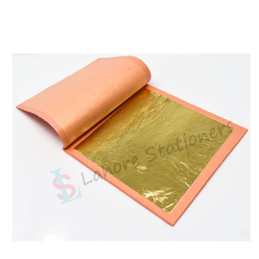 Leaf Foil Paper Available in 3 Colors, (Gold Silver Copper) Single Color Price
