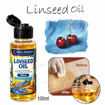 Linseed Oil For Art & Oil Painting