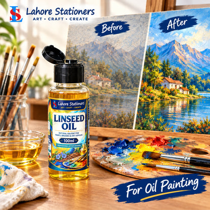 Linseed Oil For Art & Oil Painting