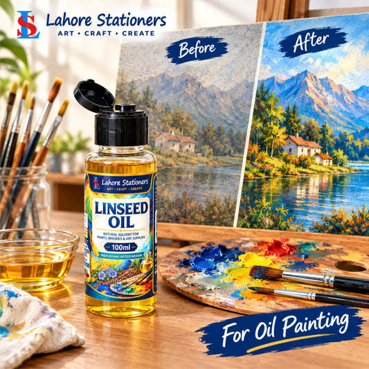 Linseed Oil For Art & Oil Painting