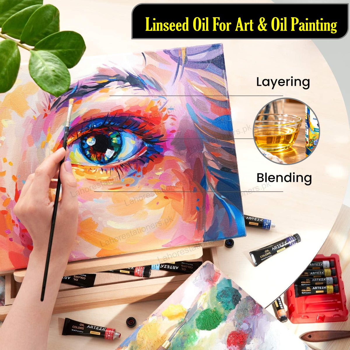 Linseed Oil For Art & Oil Painting