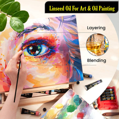 Linseed Oil For Art & Oil Painting