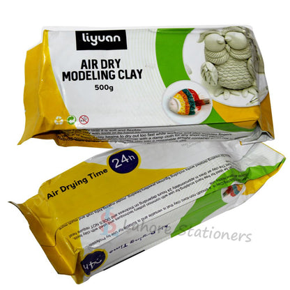 Liyuan Air Dry Modeling Clay 500g Air Drying Time 24h