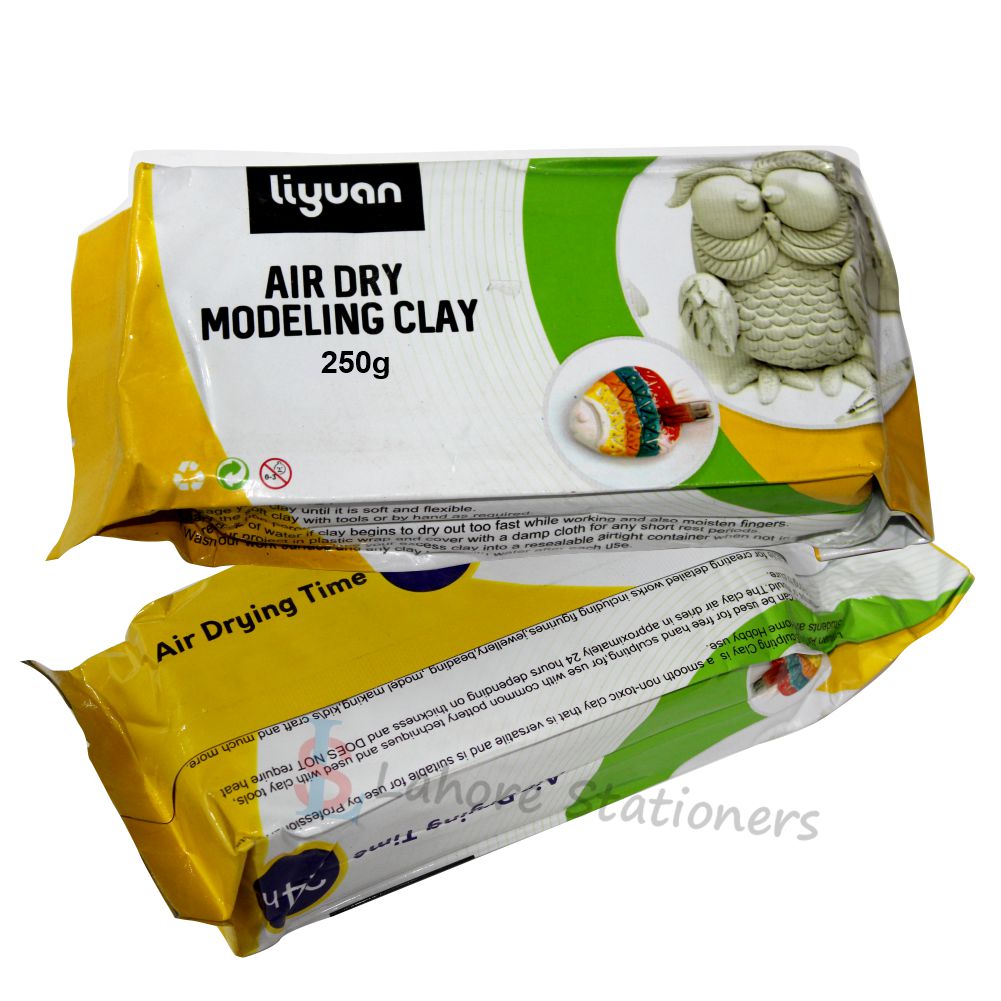 Liyuan Air Dry Modeling Clay 250g Air Drying Time 24h