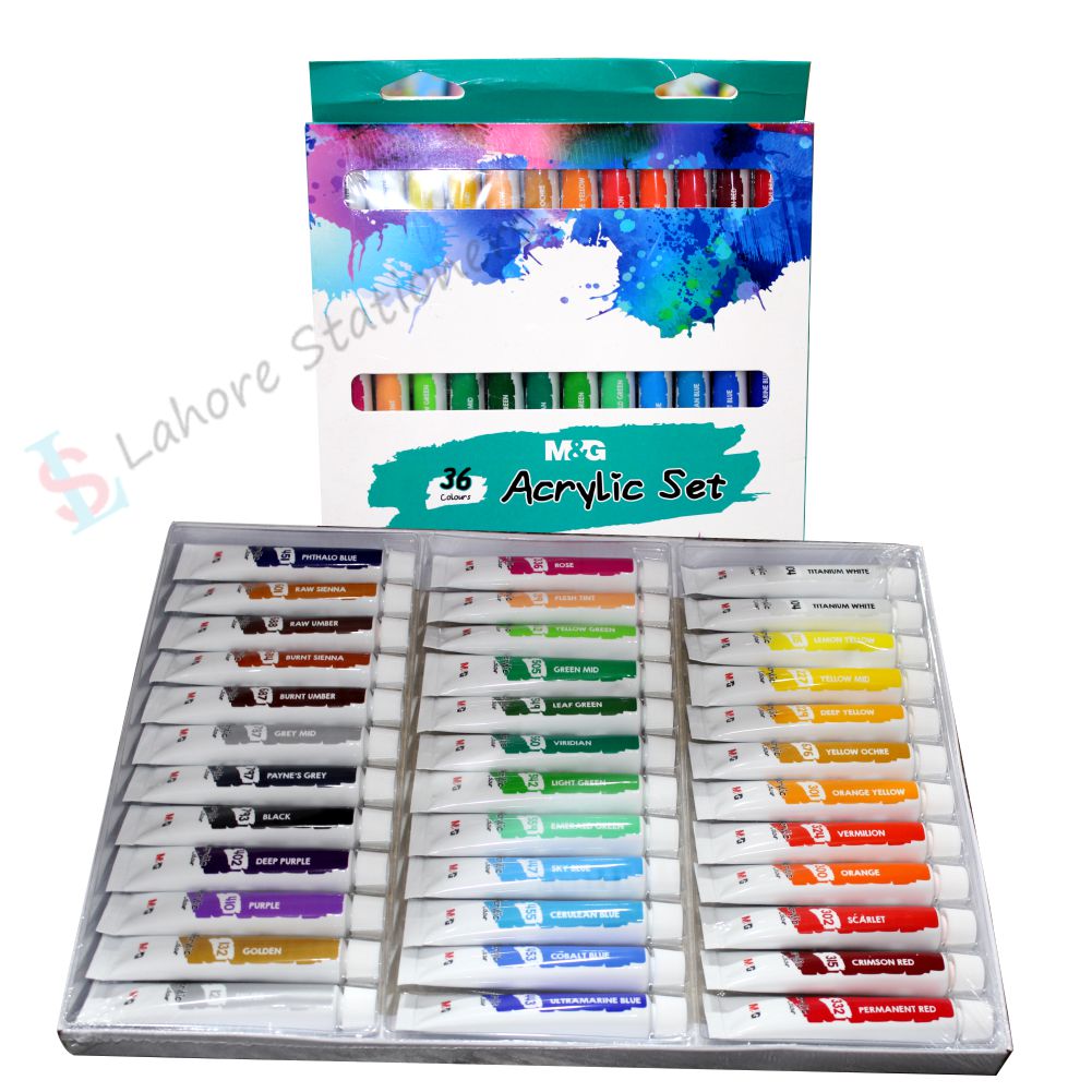 M&G Acrylic Paint Set