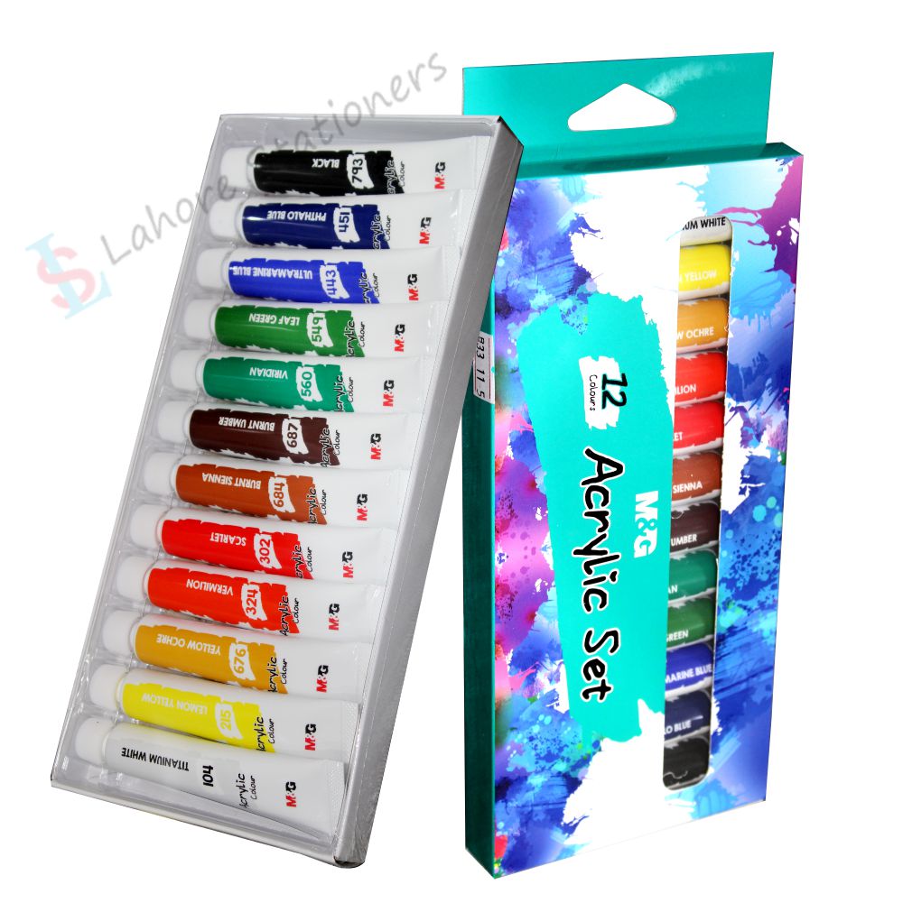 M&G Acrylic Paint Set