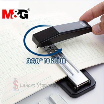 M&G High Quality Manual Rotatable Stapler 24/6, 26/6, Staples Student Business Document Binding Tool
